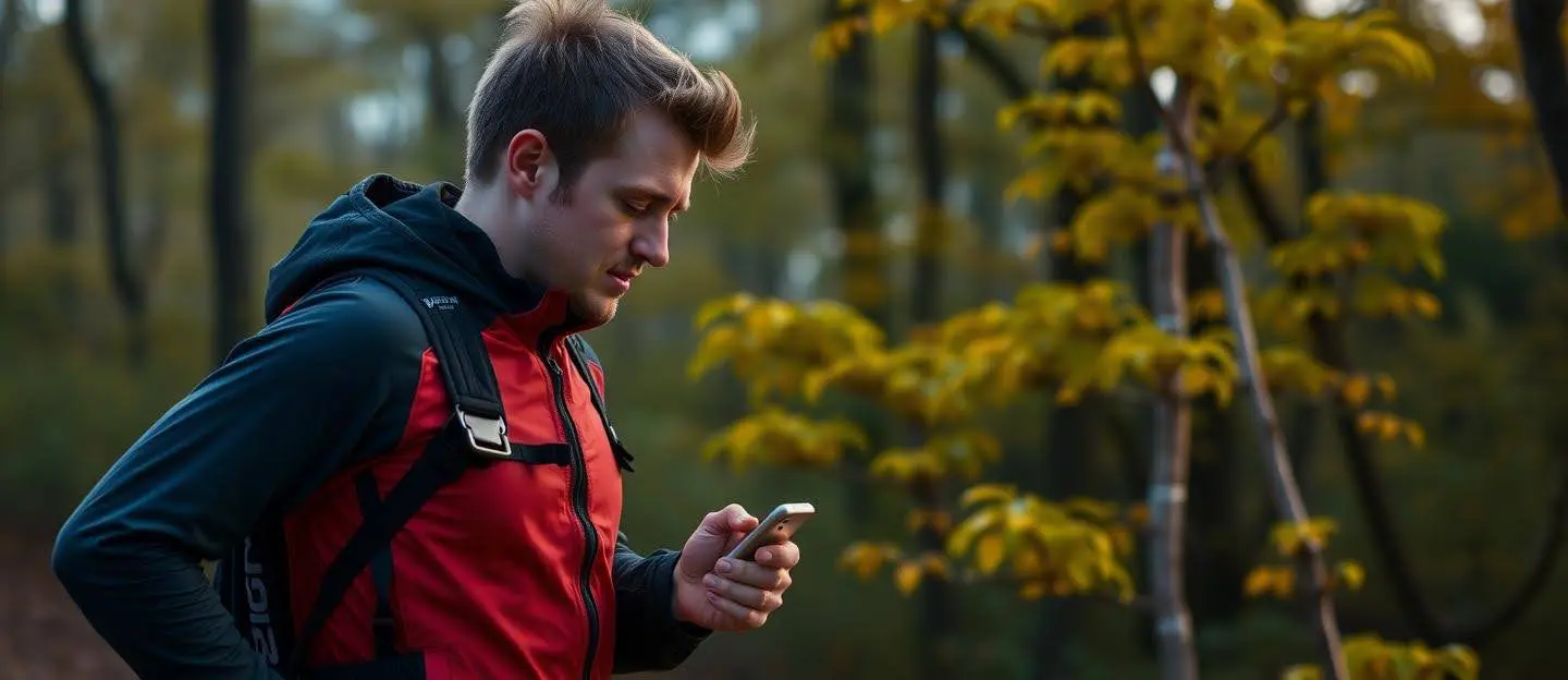 monitor marathon time smartphone