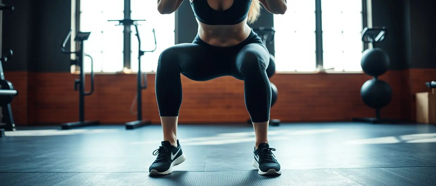 mulher a treinar no ginásio para a maratona