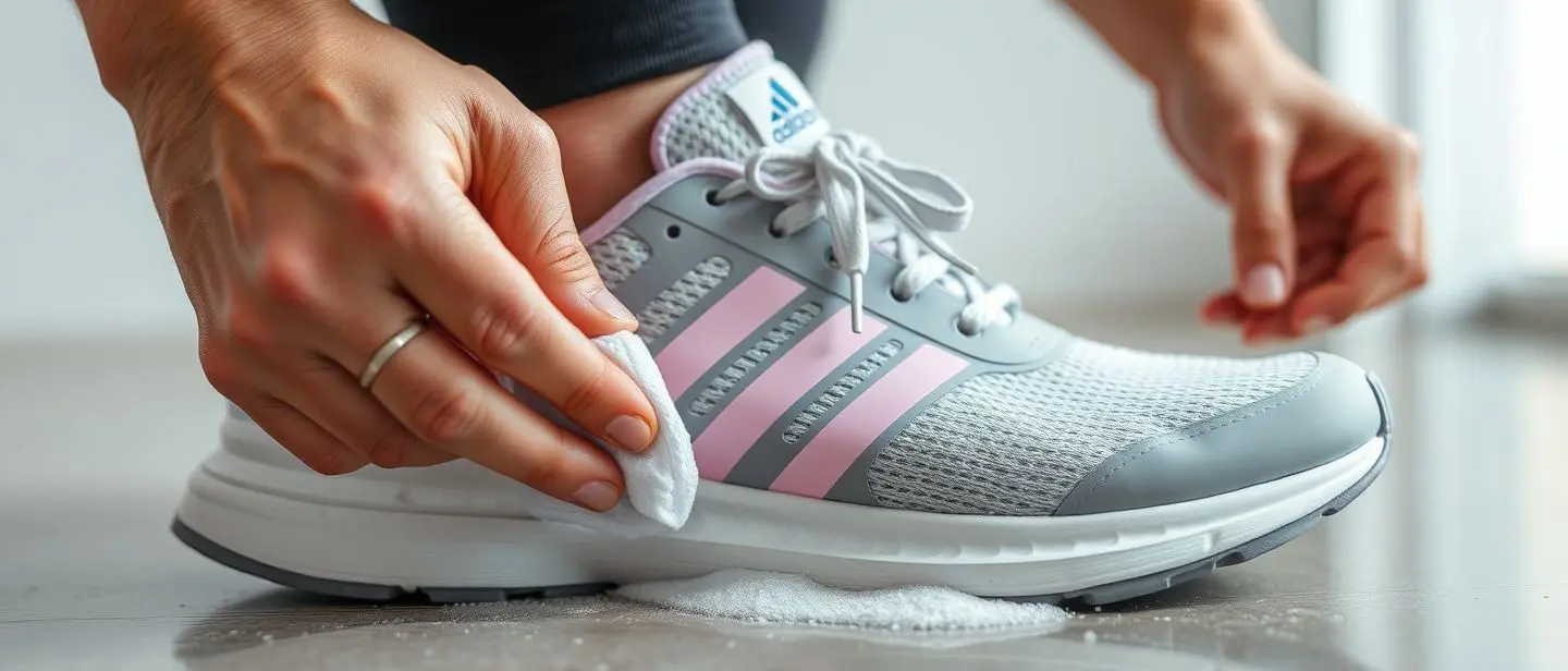 running shoes cleaning adidas